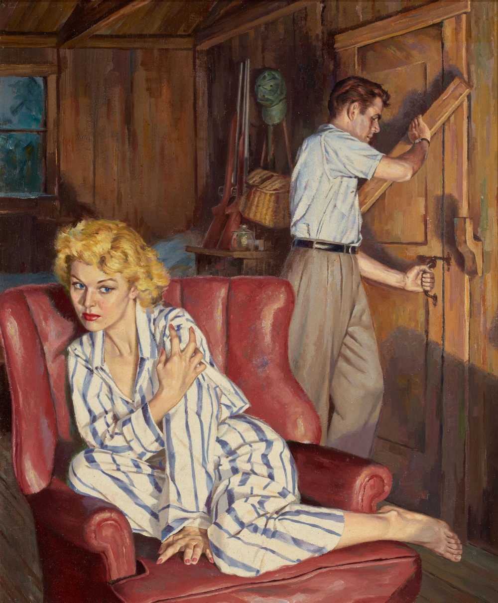 Runaway Lovers by Raymond Pease (Attributed), 1952